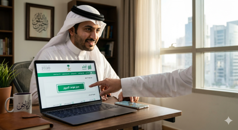 حجز موعد رخصة قيادة من ابشر خطوة بخطوة 2026