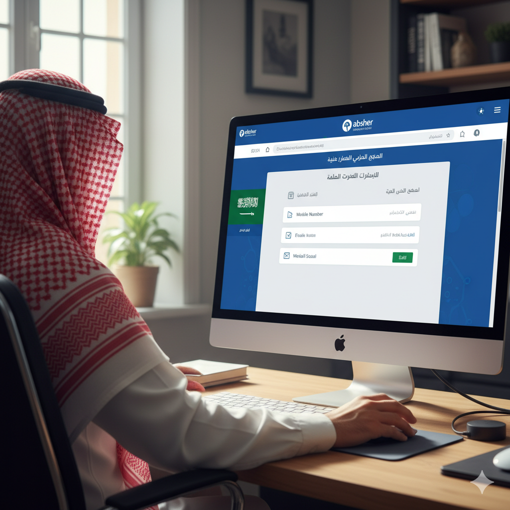 طريقة تحديث البيانات في ابشر بسهولة ووضوح 2026