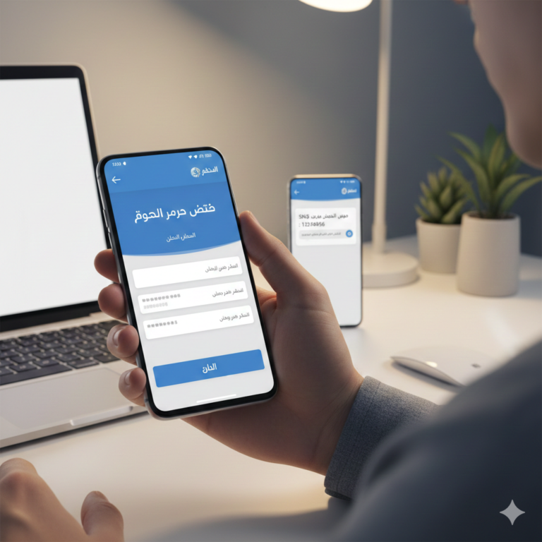 تغيير رقم الجوال في ابشر عن طريق الجوال بسهولة