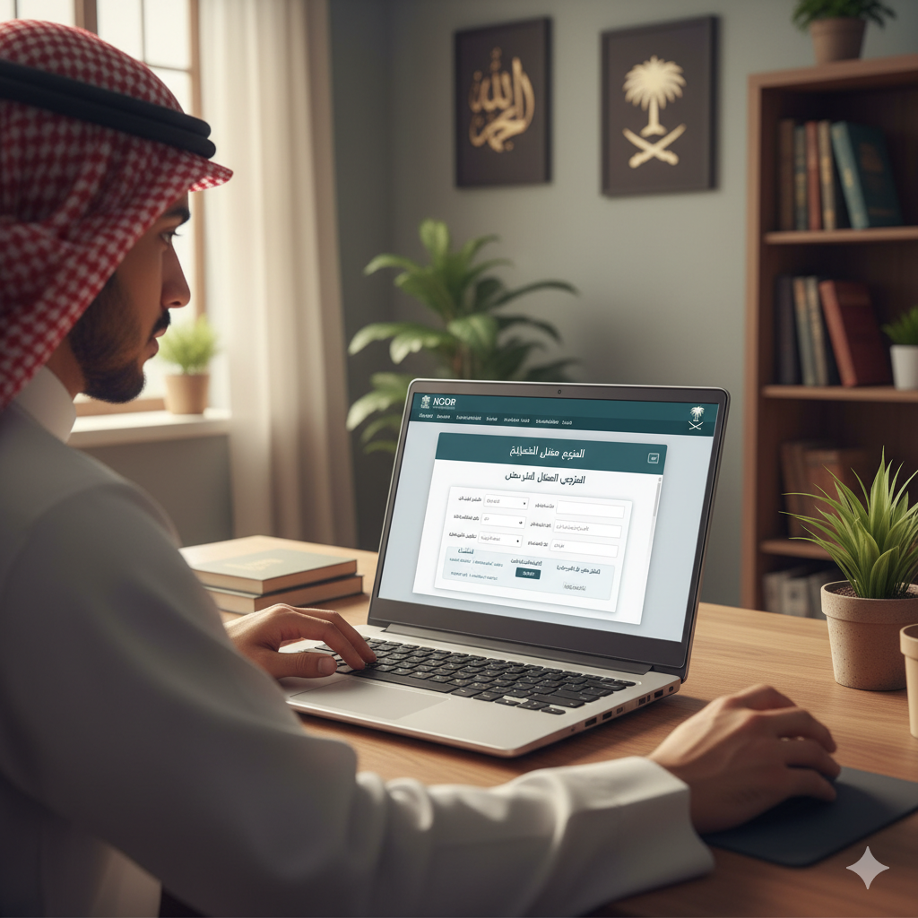 تحديث حساب ولي الأمر في نظام نور بسهولة