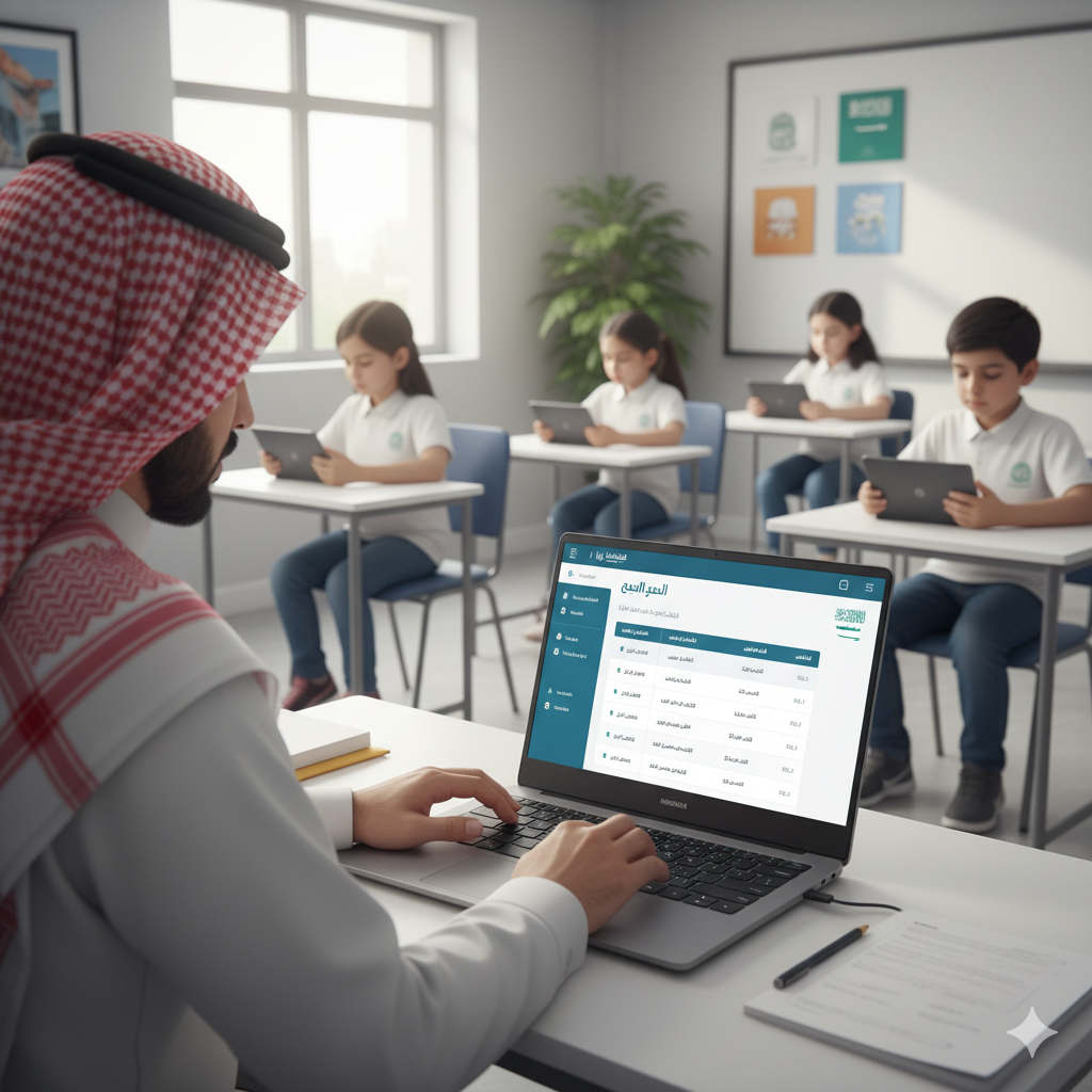 تصحيح الواجبات في منصة مدرستي خطوة بخطوة