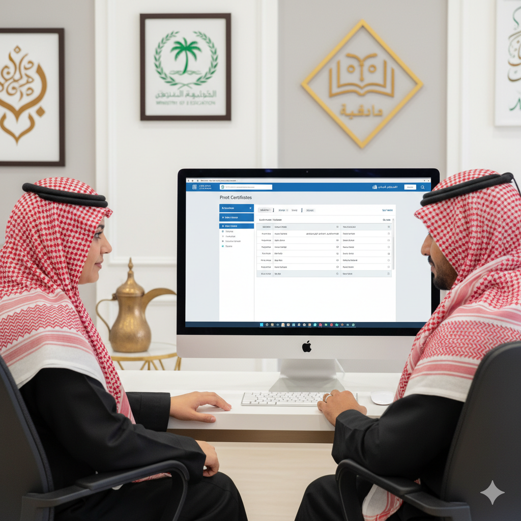 استخراج شهادة قديمة من نظام نور بخطوات سهلة