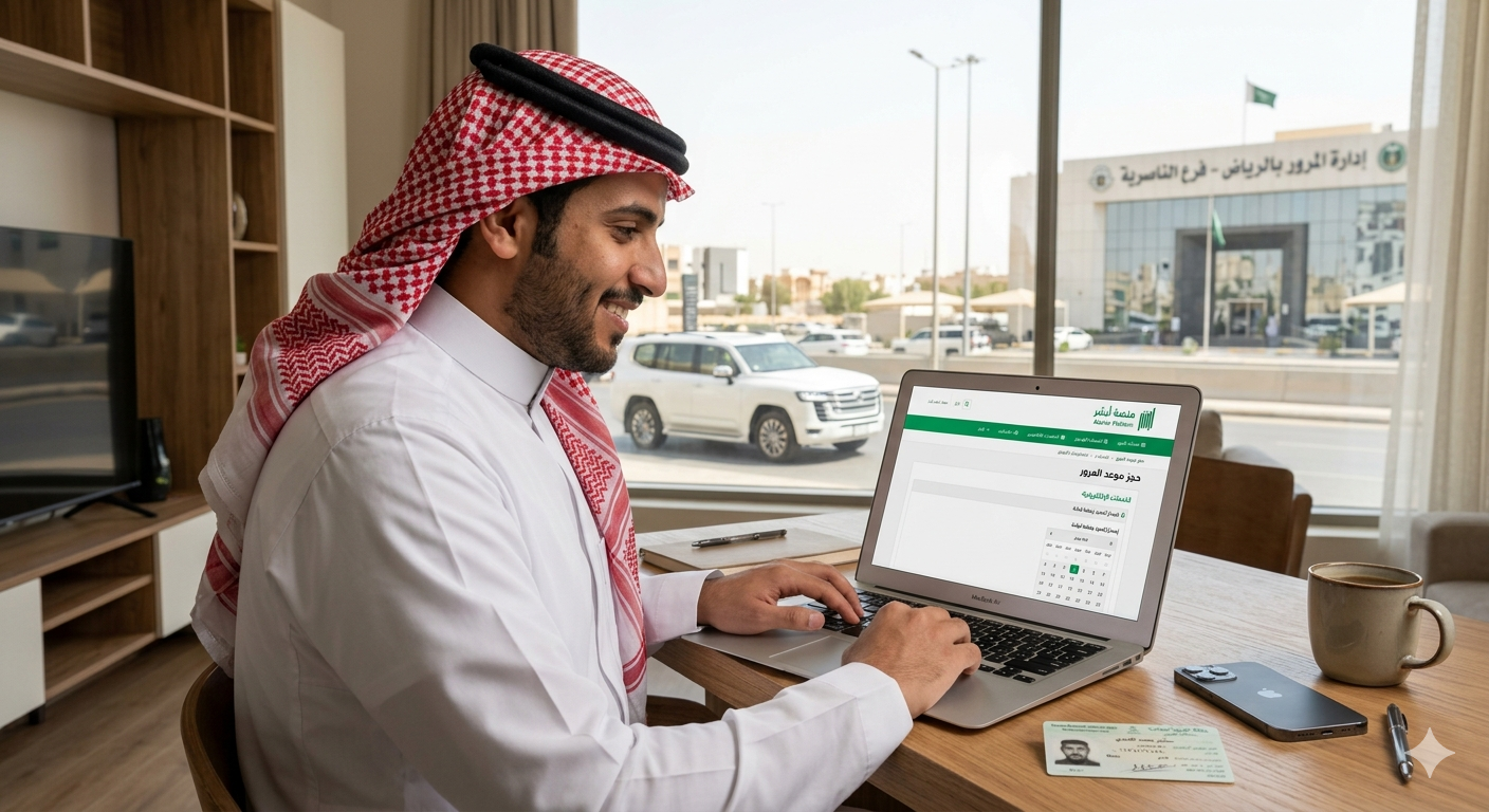 استخراج رخصة قيادة من ابشر: الخطوات والشروط 2026