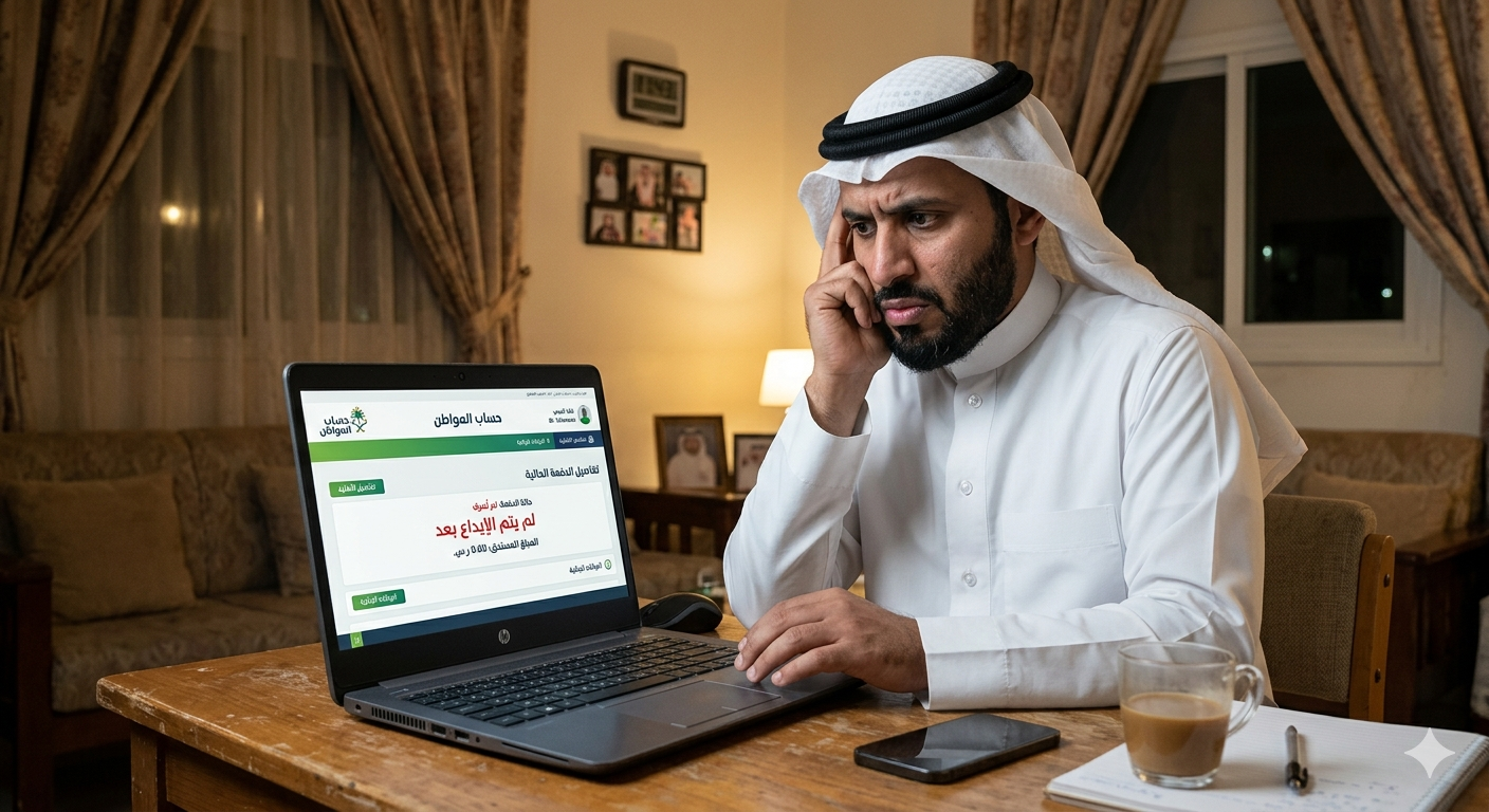 تأخر نزول حساب المواطن: الأسباب والحلول السريعة