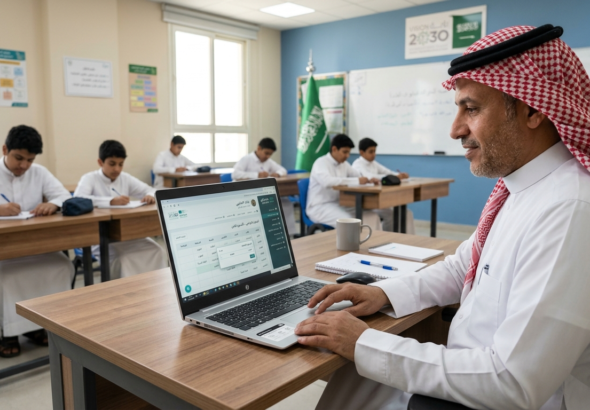 تعديل الجدول في منصة مدرستي بسهولة خطوة بخطوة