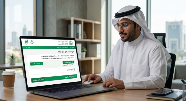 نقل كفالة خادمة عن طريق ابشر: الشروط والخطوات 2026