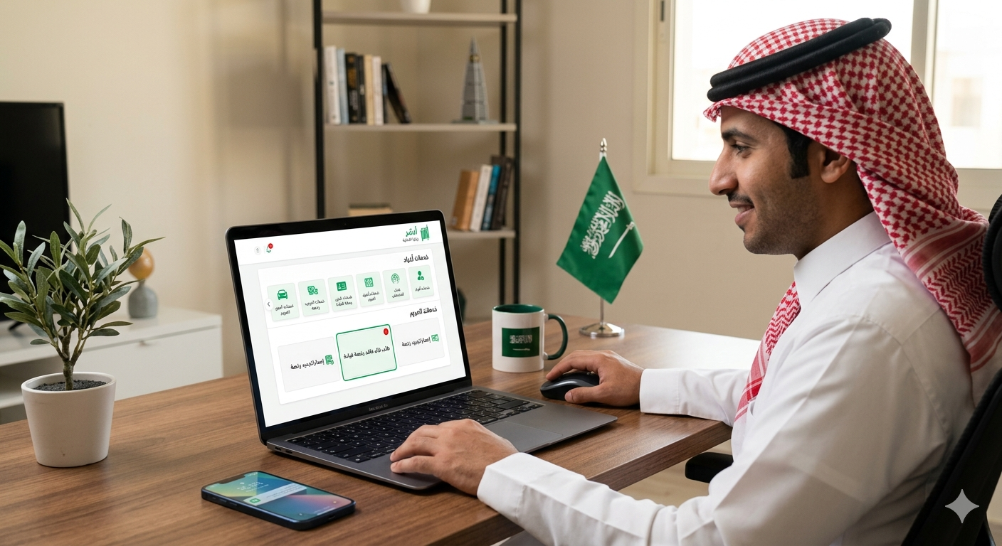 بدل فاقد رخصة قيادة ابشر: الخطوات والشروط 2026