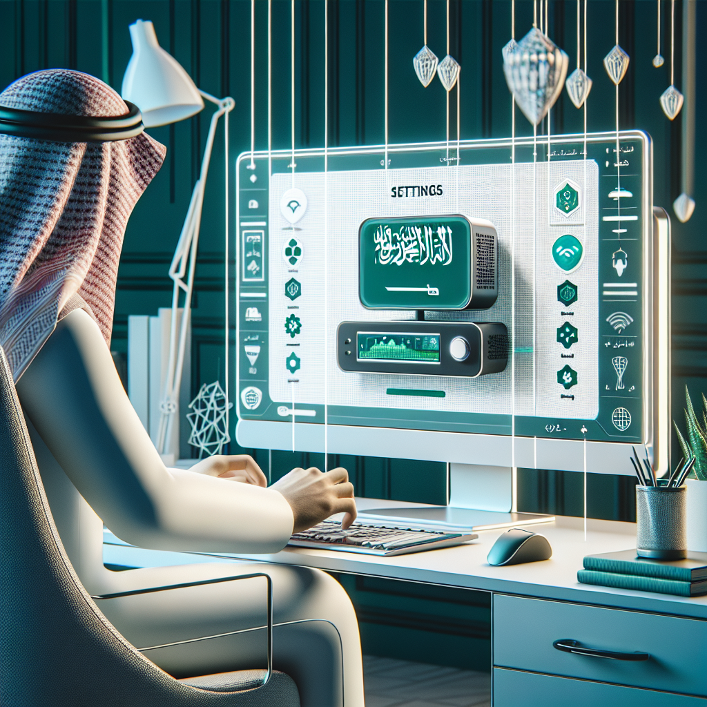 التحكم في الراوتر stc
