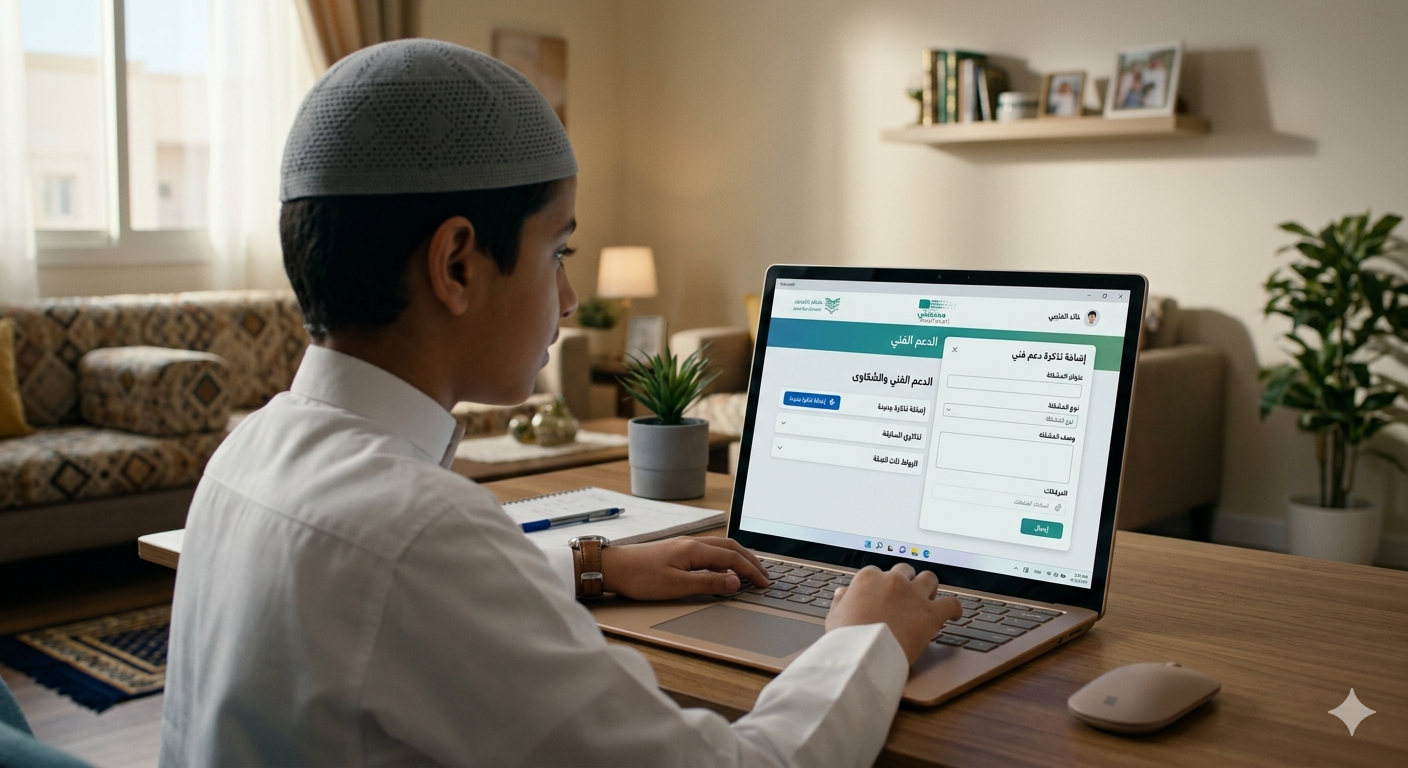 رقم الدعم الفني لمنصة مدرستي وطرق التواصل 2026
