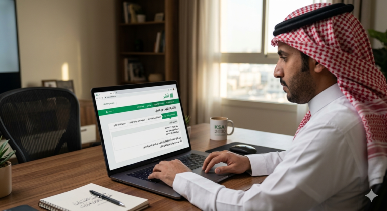 طريقة الغاء بلاغ هروب من ابشر خطوة بخطوة